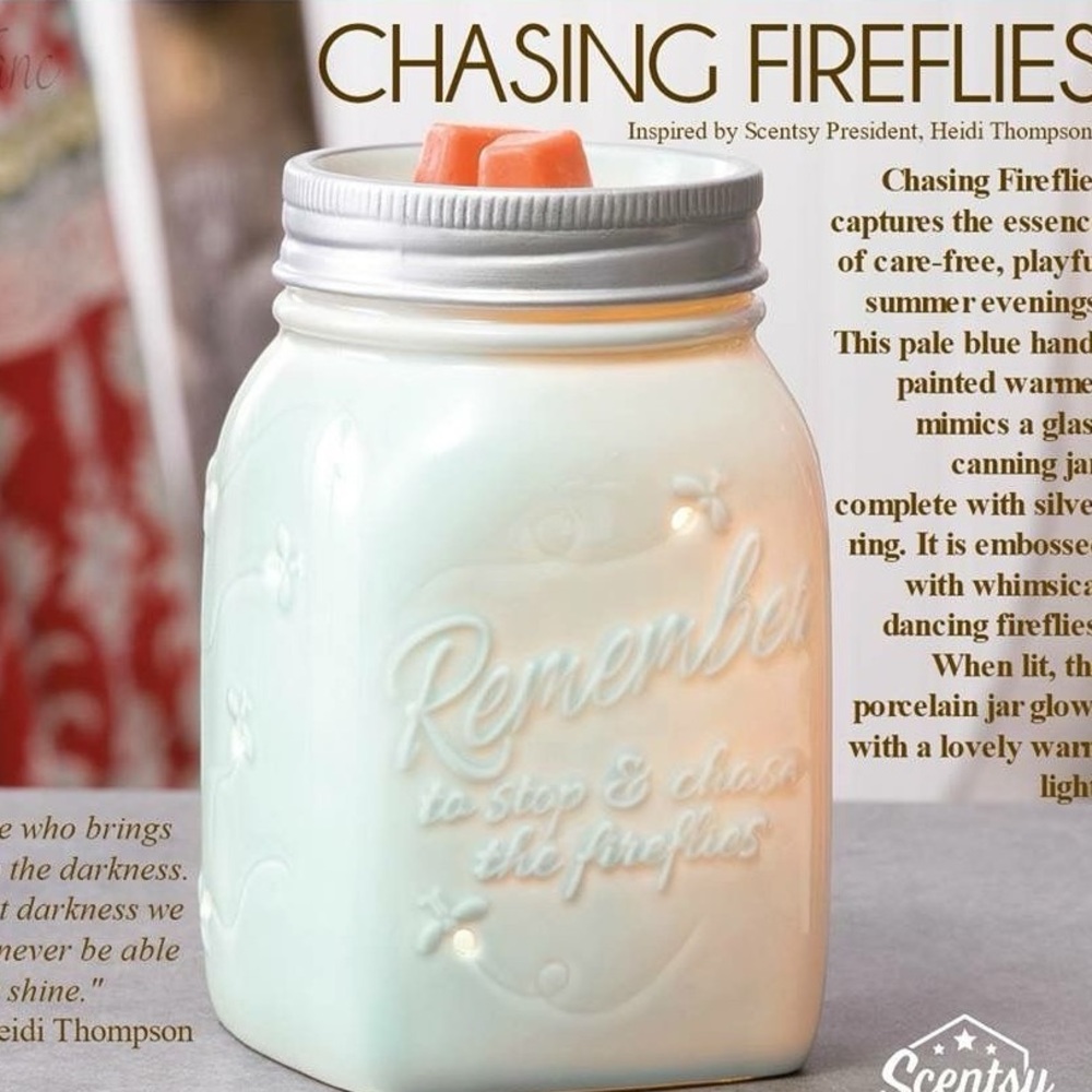 Scentsy Warmer Chasing Fireflies